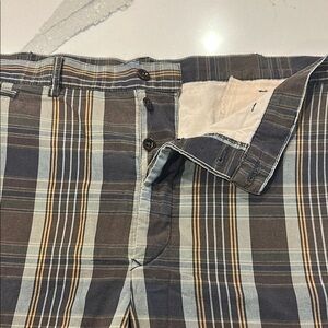 Polo by Ralph Lauren Plaid Shorts - Blue and Brown